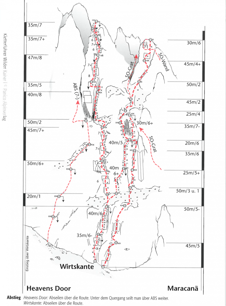 topo Wirtskante Vordere Karlspitze